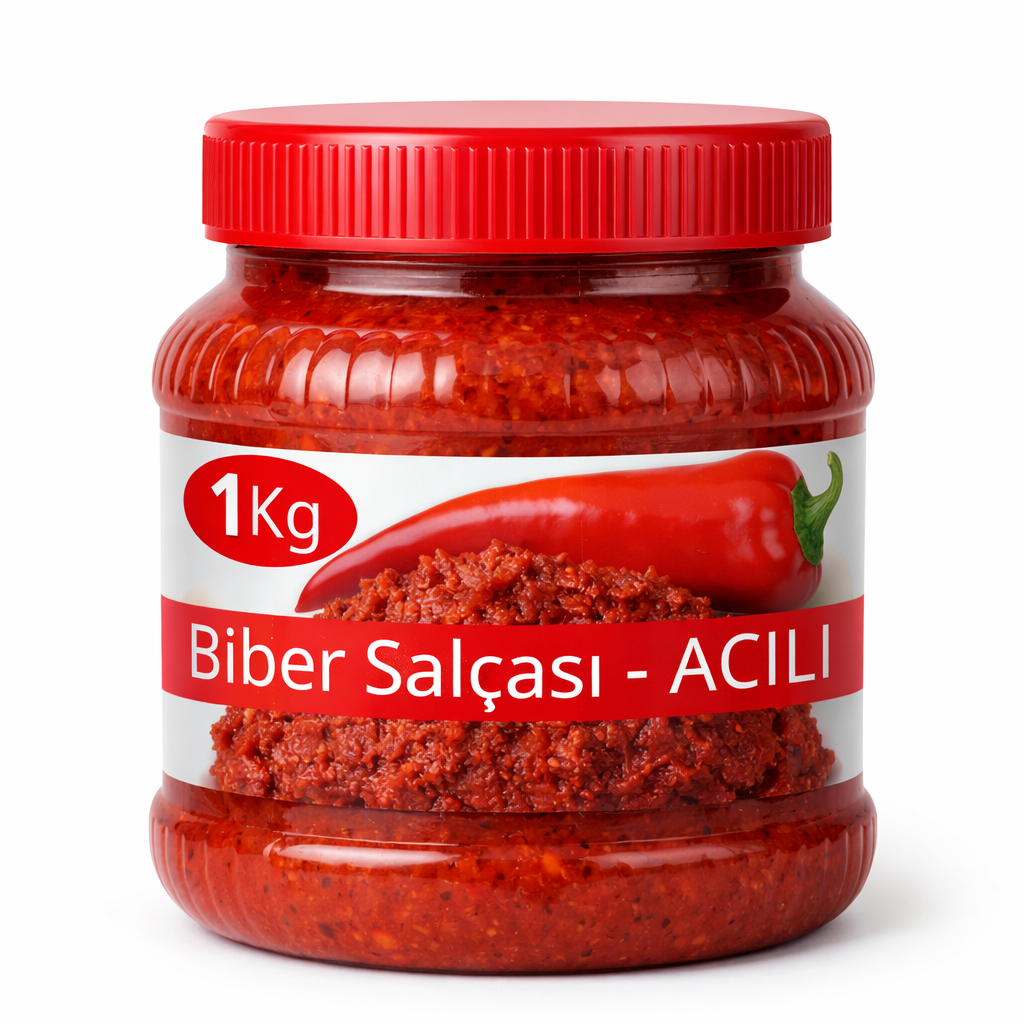 Hatay Acılı Biber Salçası Kg