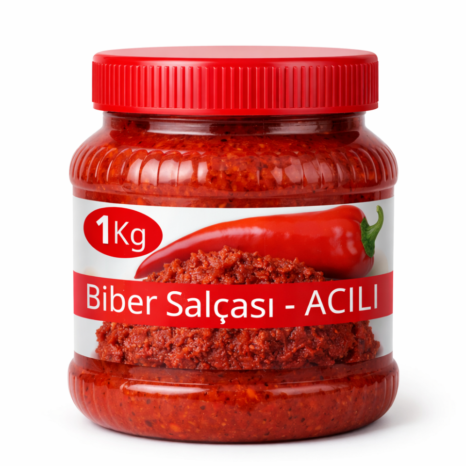 Hatay Acılı Biber Salçası Kg