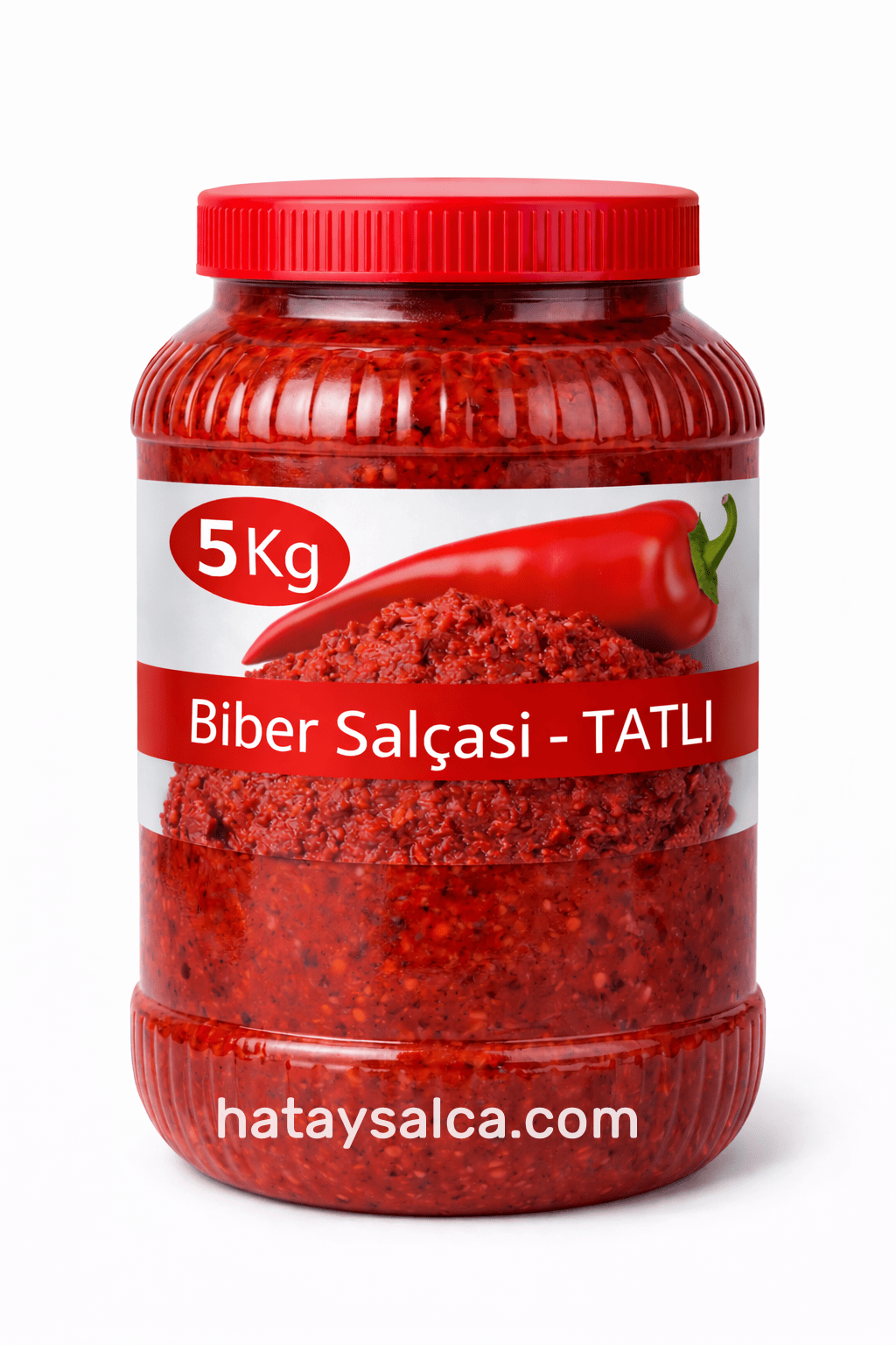 Hatay Tatlı Biber Salçası 5 Kg