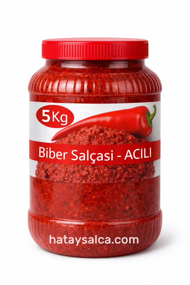 Hatay Acı Biber Salçası 5 kg